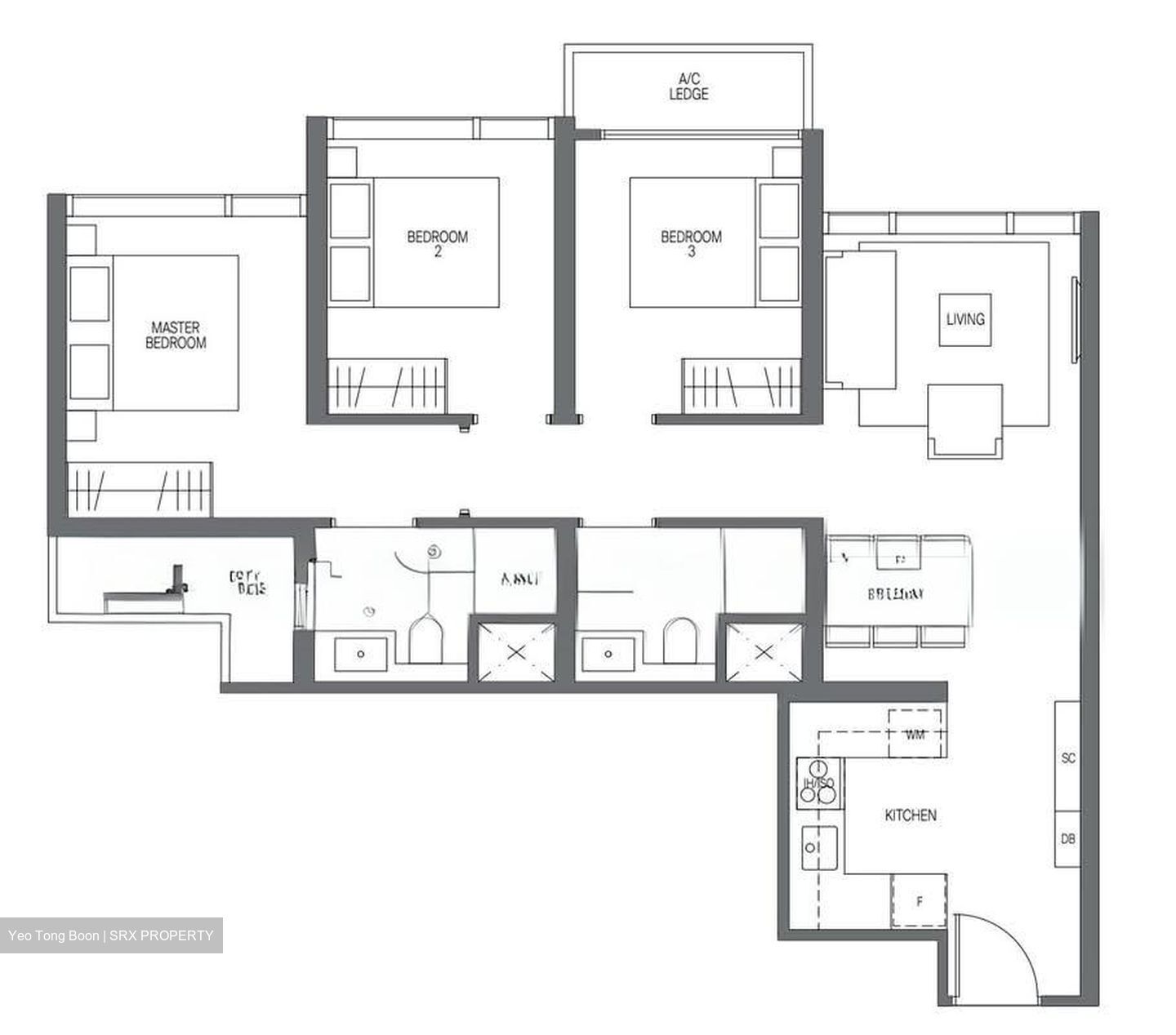 Midtown Modern (D7), Apartment #603164061